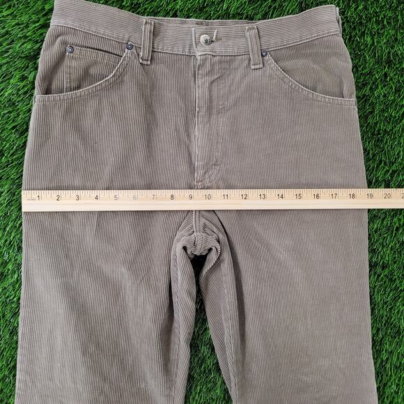 Vintage 70s LEE Riders Corduroy Pants 28x31 Faded TALON Zip - Picture 15 of 16